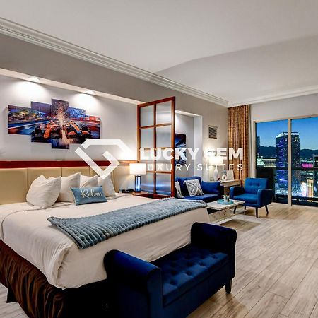 Lucky Gem Penthouse & Luxury Suites At Signature Resort, Balcony Strip View 3505 Лас Вегас Екстериор снимка