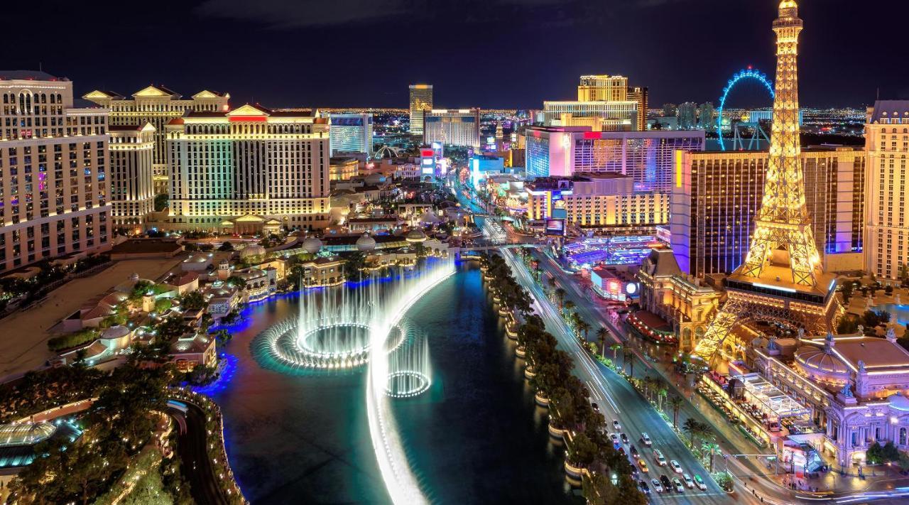 Lucky Gem Penthouse & Luxury Suites At Signature Resort, Balcony Strip View 3505 Лас Вегас Екстериор снимка