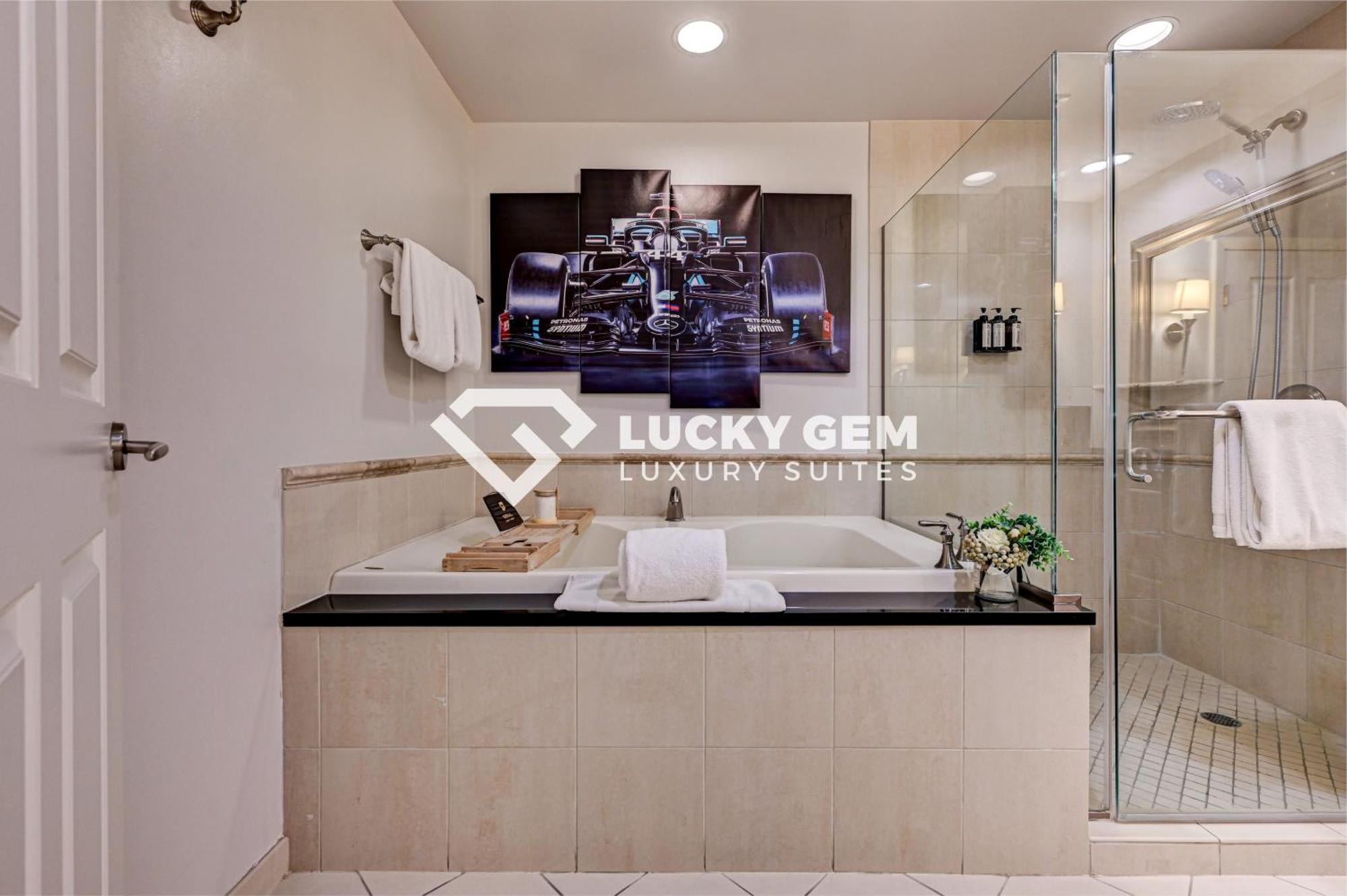 Lucky Gem Penthouse & Luxury Suites At Signature Resort, Balcony Strip View 3505 Лас Вегас Екстериор снимка