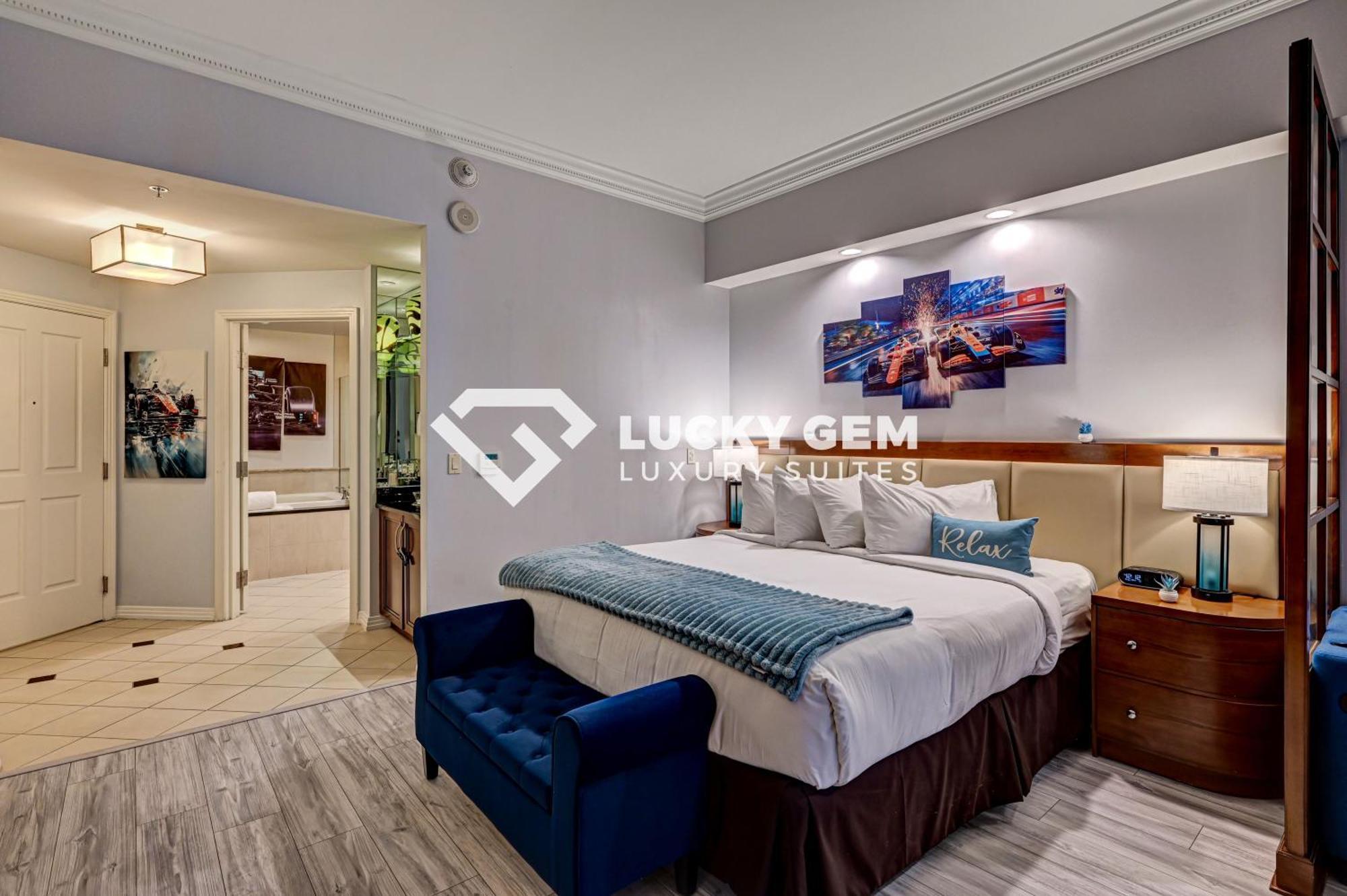 Lucky Gem Penthouse & Luxury Suites At Signature Resort, Balcony Strip View 3505 Лас Вегас Екстериор снимка